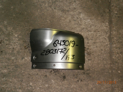 купить Бампер нижний боковой  643019 (левый) металл