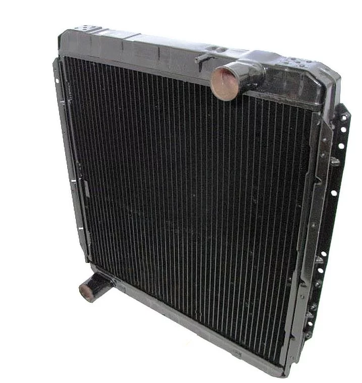 фото радиатор основной 54115 евро 2-х рядный алюминиевый / radline 54115-1301010 